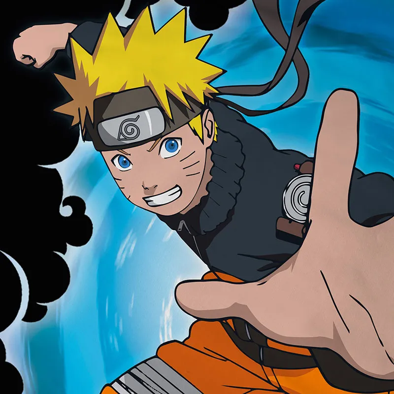 Parure 2pcs Naruto Black Clouds - 140x200cm-4