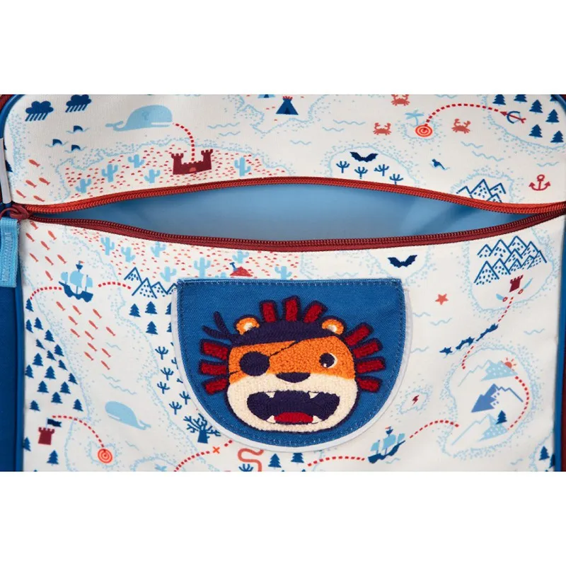 Valise Jack le Pirate Bleu 45x33x16cm - 4+-2