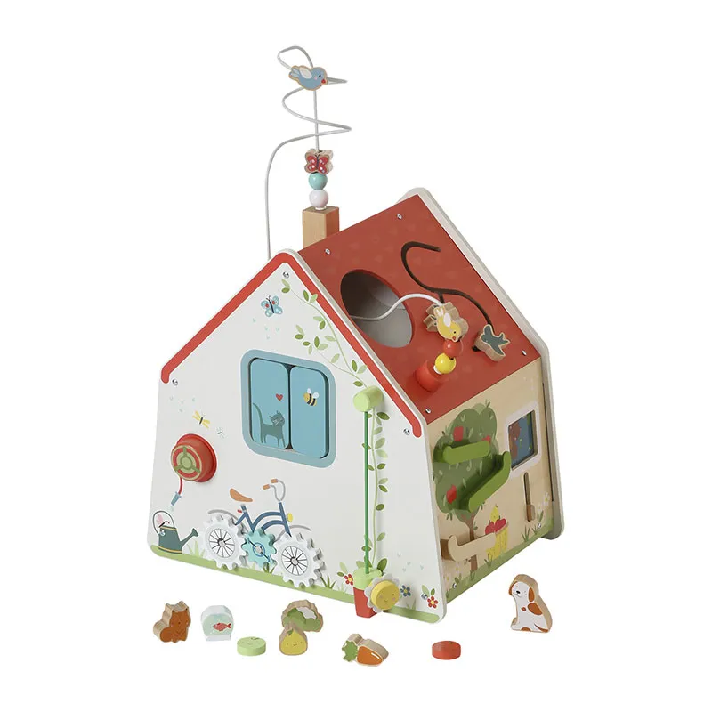 Grande maison d'activités en bois- 10m+-2