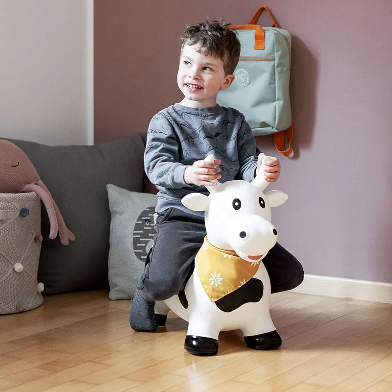 Animal sauteur gonflable Vache - 24m+-5