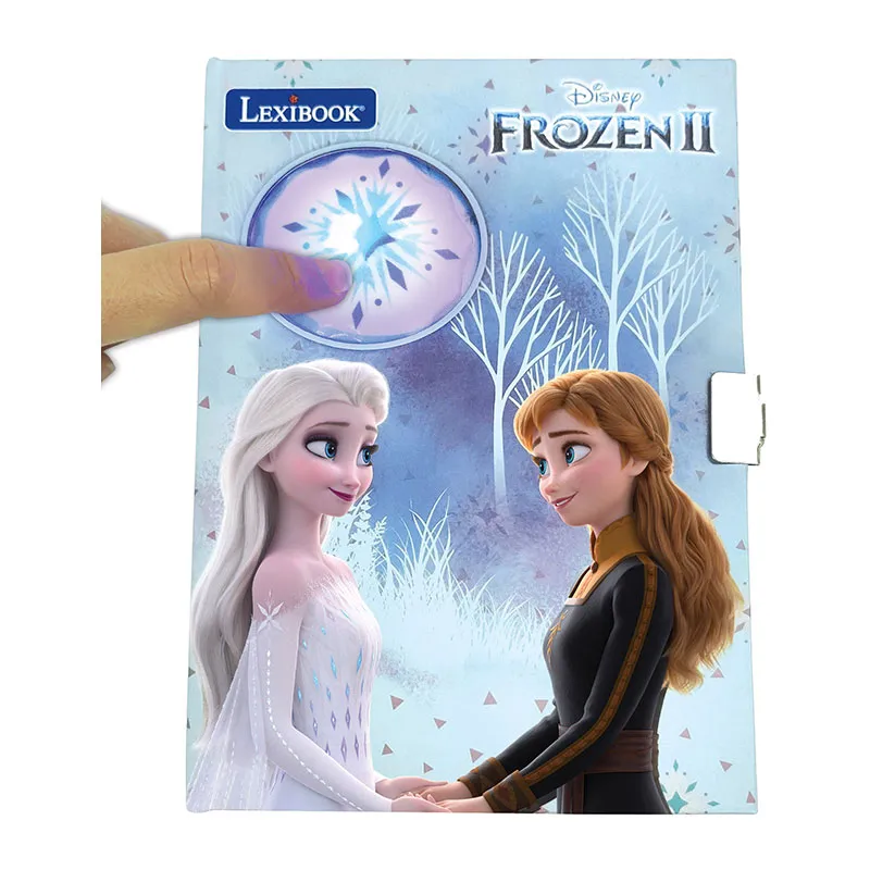 Journal intime élec. Lumineux & access. Reine des Neiges - 36m+-1