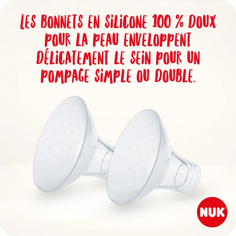 Lot tire-lait électrique Perfect Match Double Pompe + 30 coussinets d'allaitement OFFERTS-4