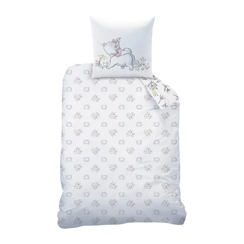 Parure 2pcs Les Aristochats Blanc - 140x200cm-3