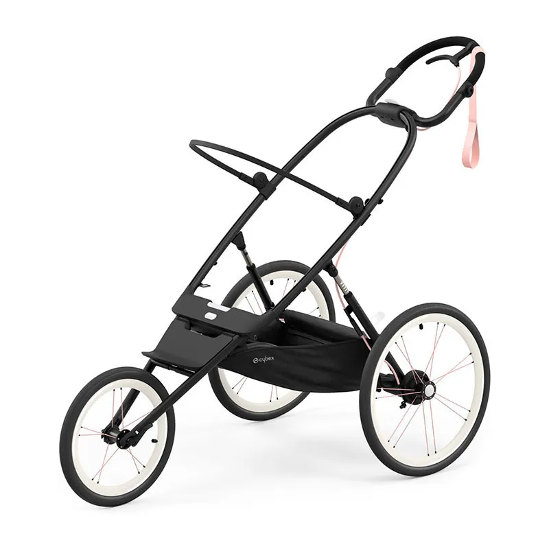 Poussette Running Avi Black Pink/Silver Pink - 6m+-4