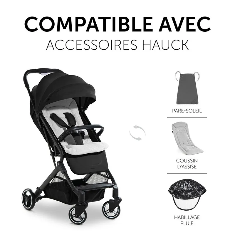 Poussette Compacte Travel N Care Black - 0m+-12