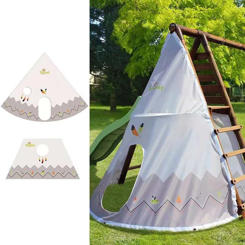 Station 4 agrès + Tipi Camélia - 6m+-8