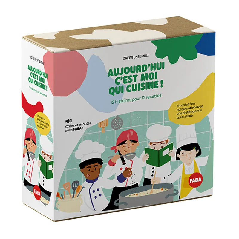 Pack Cuisine 1 Perso. + Livre + Lunch box - 3-5+-4