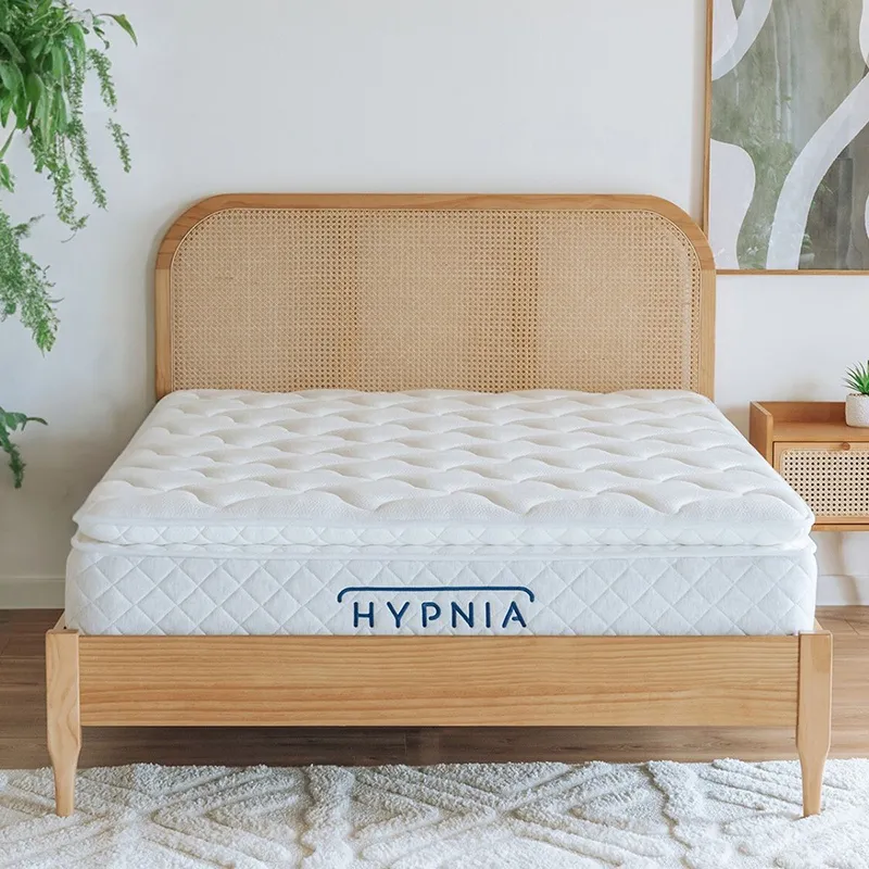 Matelas Bien-être Suprême + sommier Blanc-3