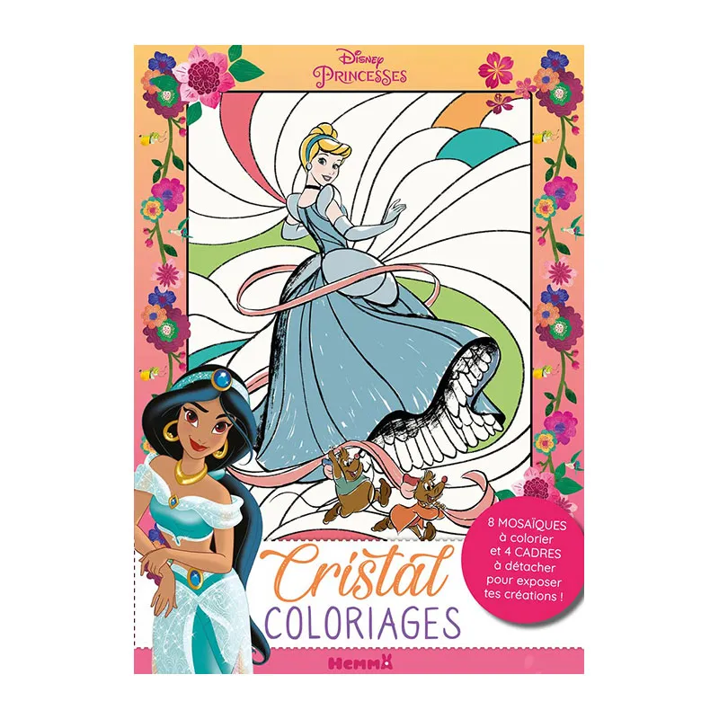 Cristal coloriages Disney Princesses - 6+-0