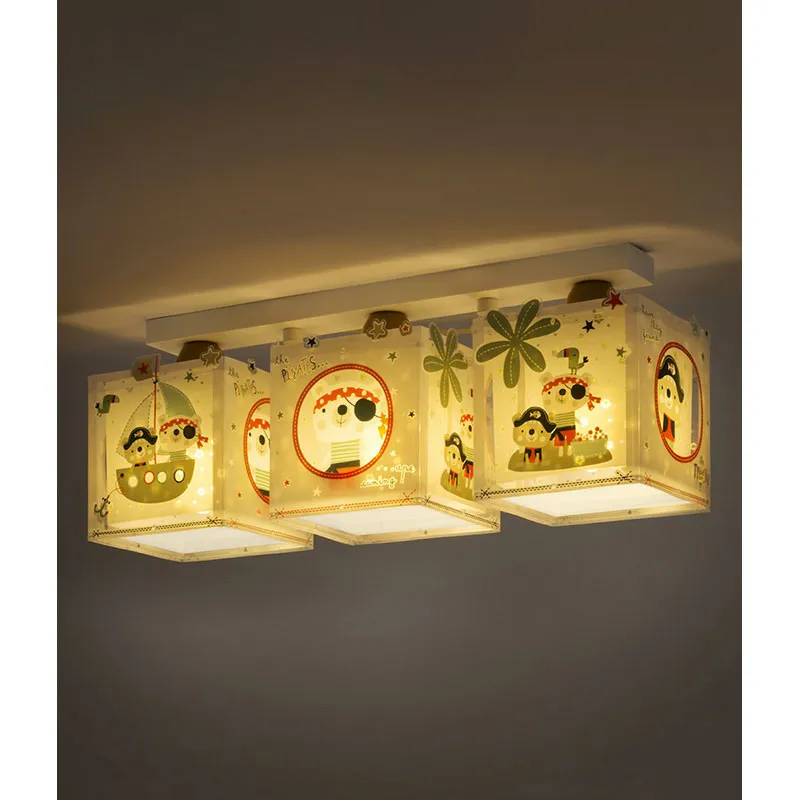 Plafonnier 3 lampes The Pirates - 51x15x20,5cm-1