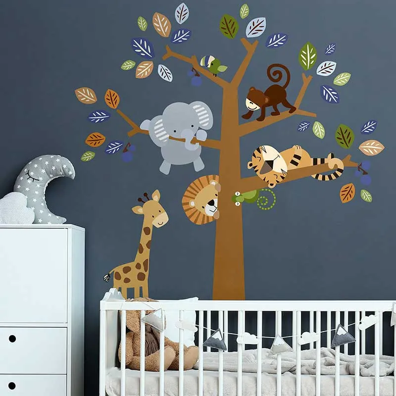 Stickers - Animaux de la jungle joueurs-1
