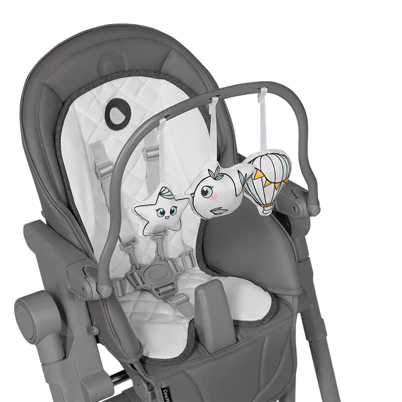 Chaise haute 2en1 Cora Plus Gris - 0-3 ans-9