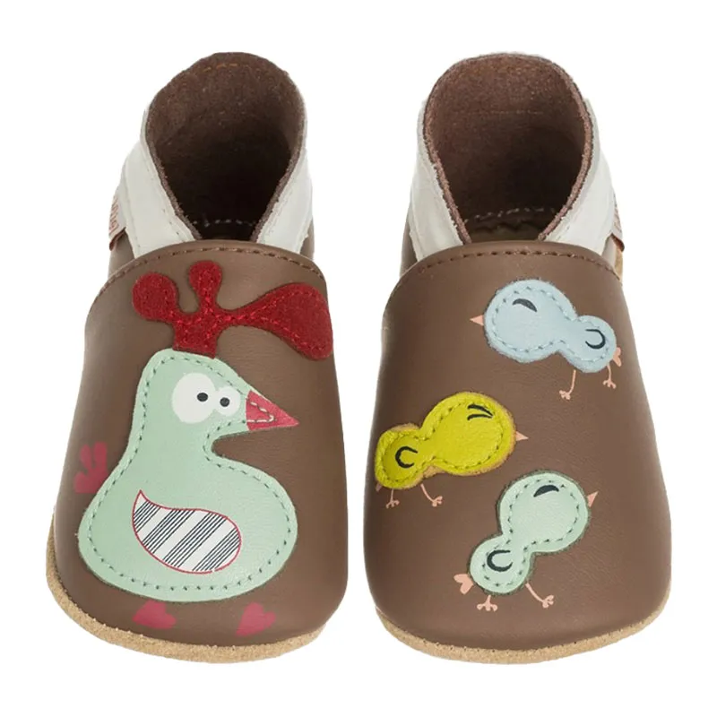Chaussons cuir Poulailler-5