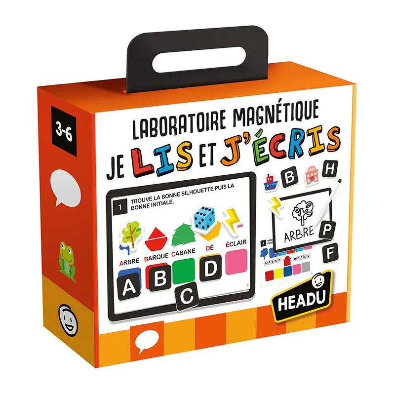 Jeu éducatif Labo. Magn. Je lis & j'écris 143pcs - 36m+-0