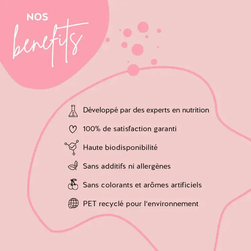 Ah-Mazing Hair Cheveux beaux et forts Sans sucre - 60 Gummies-5