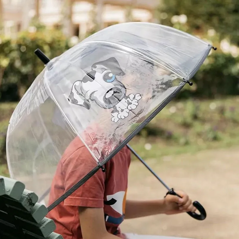 Parapluie cloche Chien Smati - Transparent-4