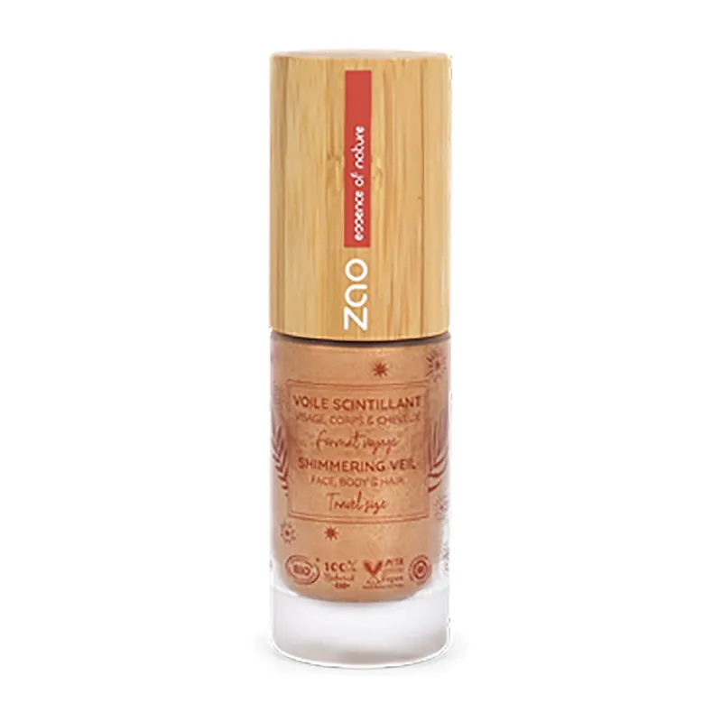 Voile scintillant format voyage Bio - 30ml-0
