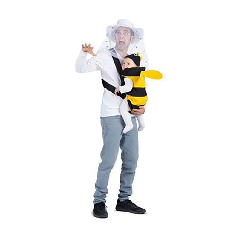 Couvre Porte-bébés Apiculteur et Abeille-0
