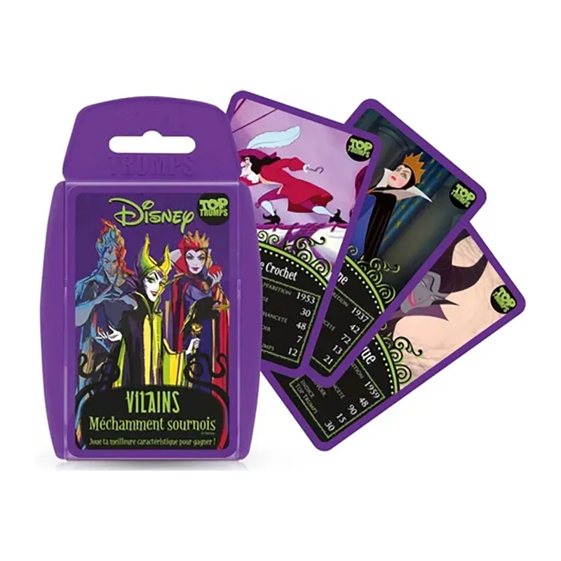Jeu de cartes Top Trumps Disney Villains - 6+-1