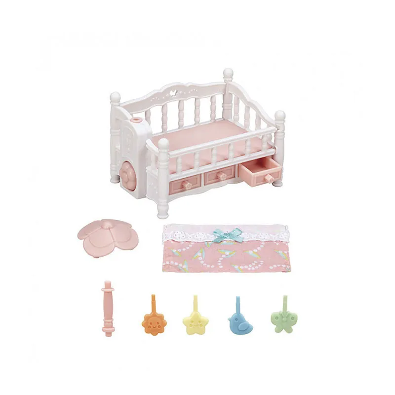 Lit bébé & mobile - 8pcs-1