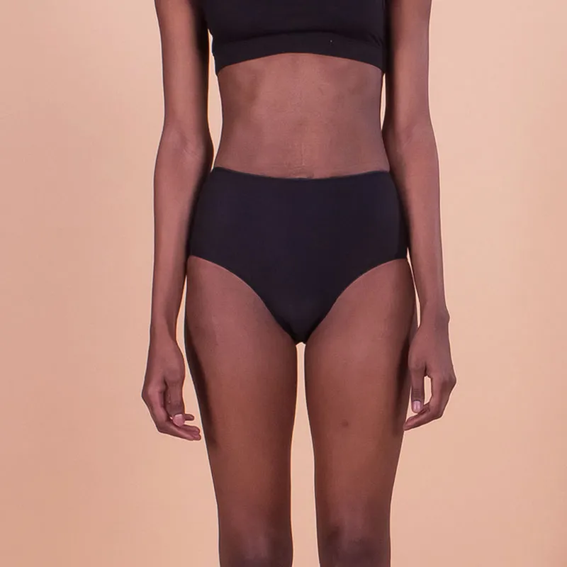 Culotte menstruelle Clara - Noir - BLOOMING-1