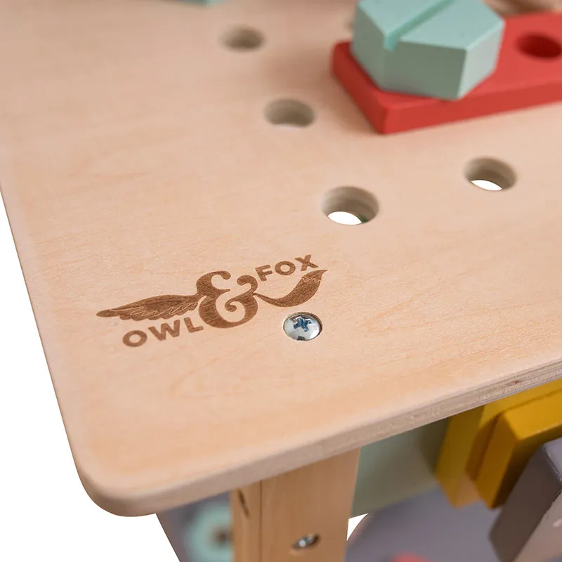 Établi de bricolage Bois Owl & Fox - 36m+-3
