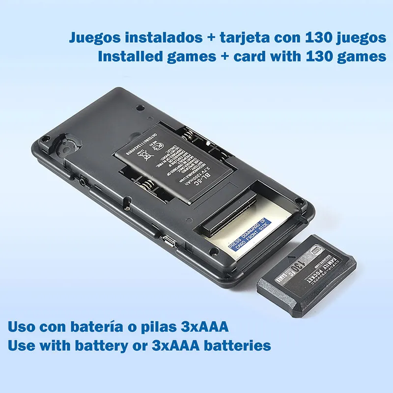 Console de jeu vidéo 5000 jeux Rétro Noir - 36m+-3