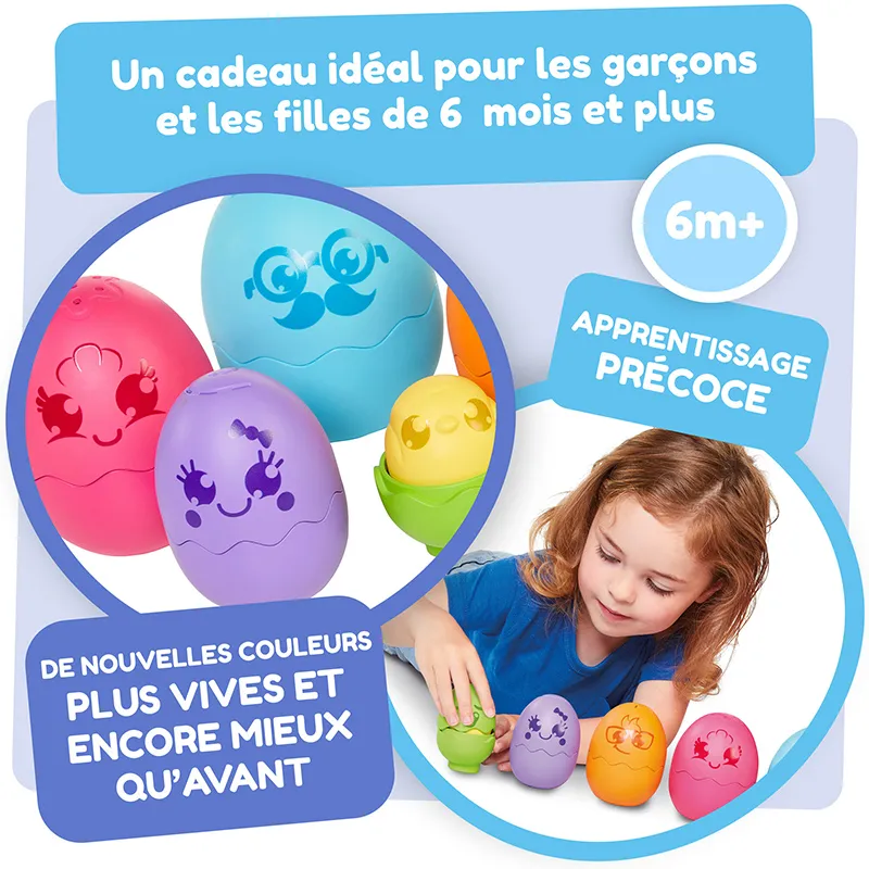 Jeu de bain Piou Piou gigognes - 6m+-5