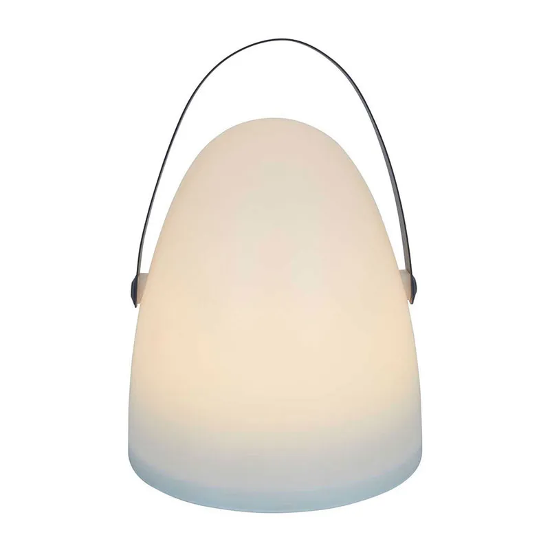Lampe avec poignée Extérieur Blanc - 21x30x21cm-5