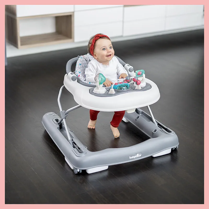 Trotteur 2 en 1 Zinc - 6m+-1
