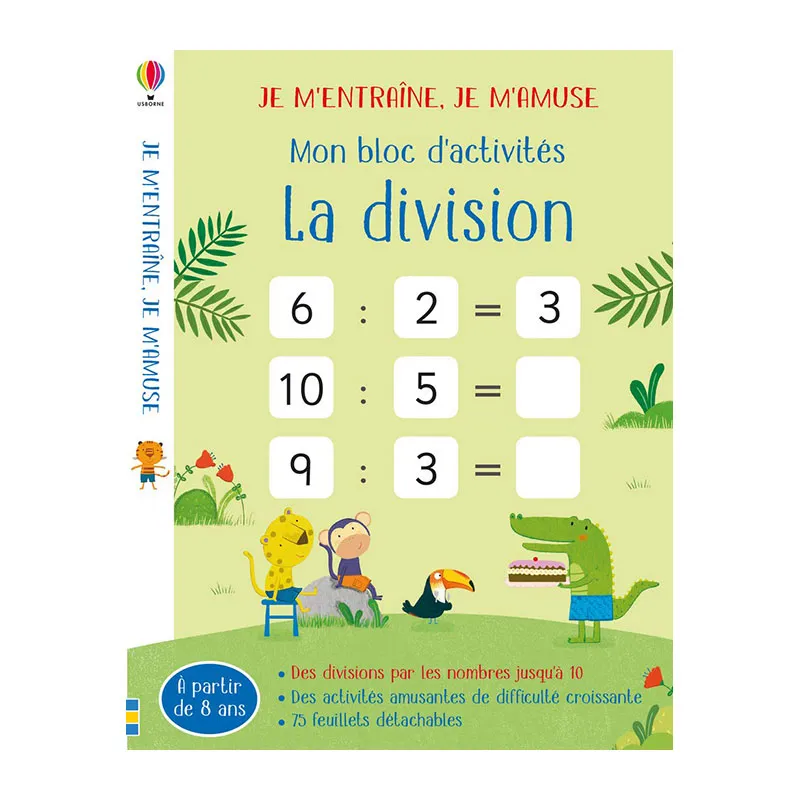 Bloc d'activités Je m'entraîne, je m'amuse La division - 3+-0