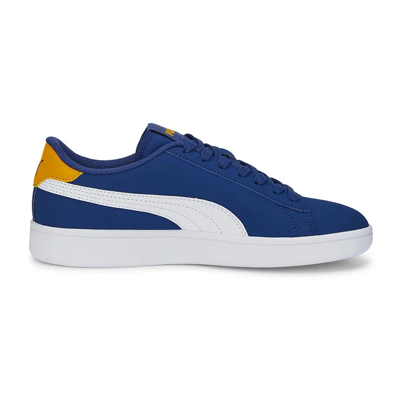 Baskets Garçon Smash V2 Buck - Bleu/Blanc/Jaune - PUMA-2