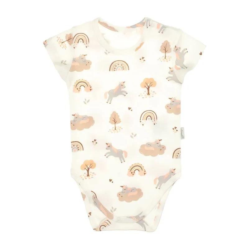 Body MC col rond Rosy - Blanc-0