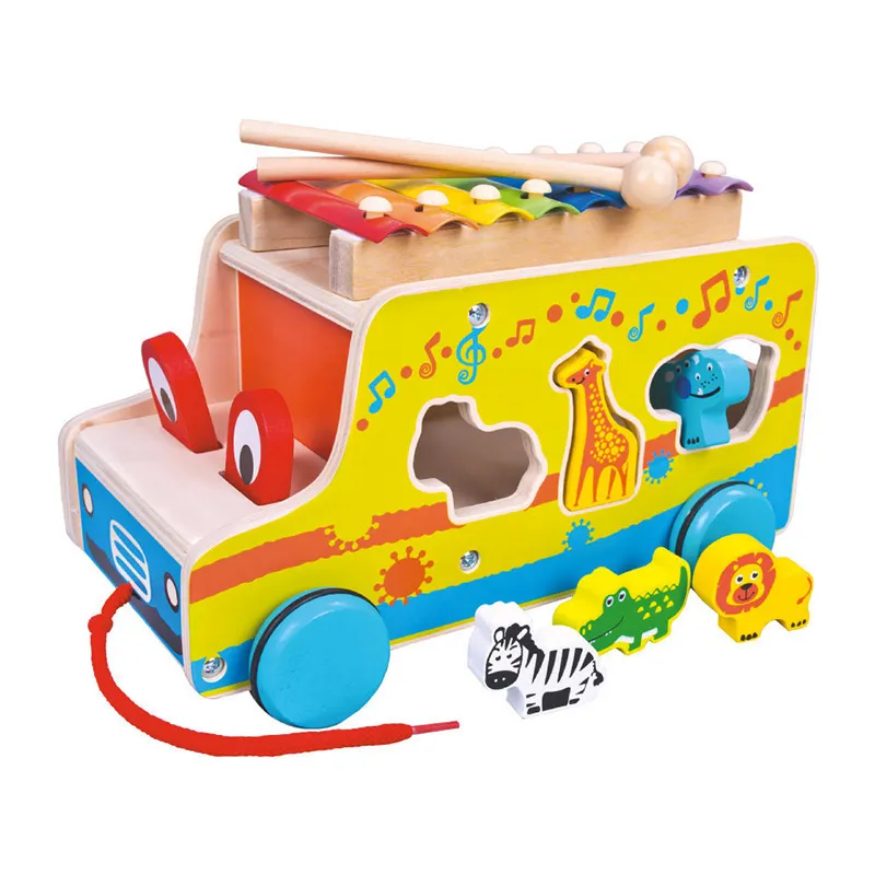Voiture d'activités + Xylophone - 18m+-0
