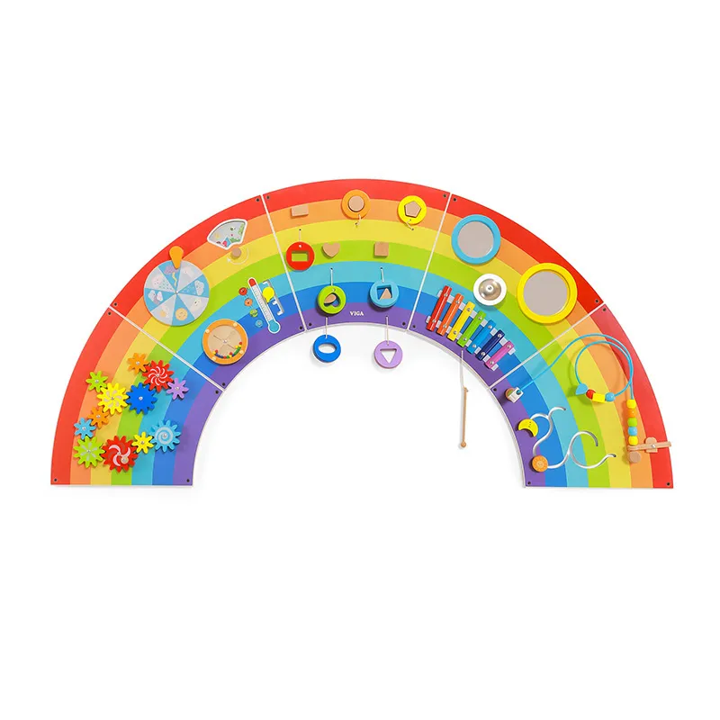 Jeu mural Arc-en-ciel 162x81cm - 18m+-5