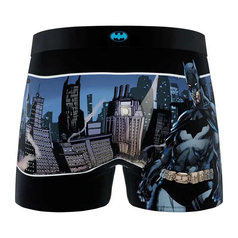 4 Boxers Homme DC Comics - Noir/Jaune/Rouge/Blanc/Bleu-5