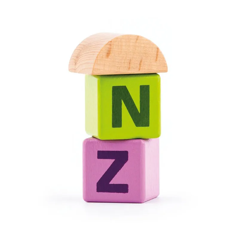 Blocs de construction Alphabet & Chiffre 60pcs - 24m+-6