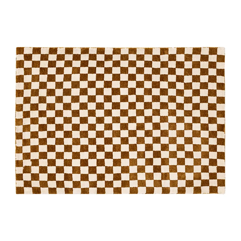 Tapis damier Tufté Family corner - 118x170cm-0