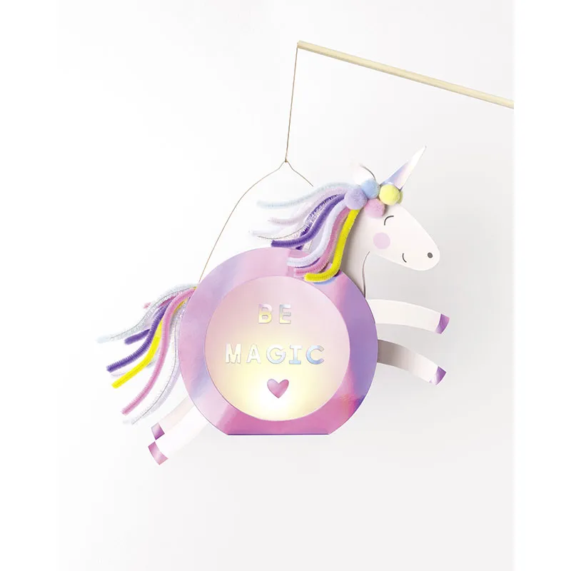 Kit créatif lanterne DIY - Sweet Rainbow-2