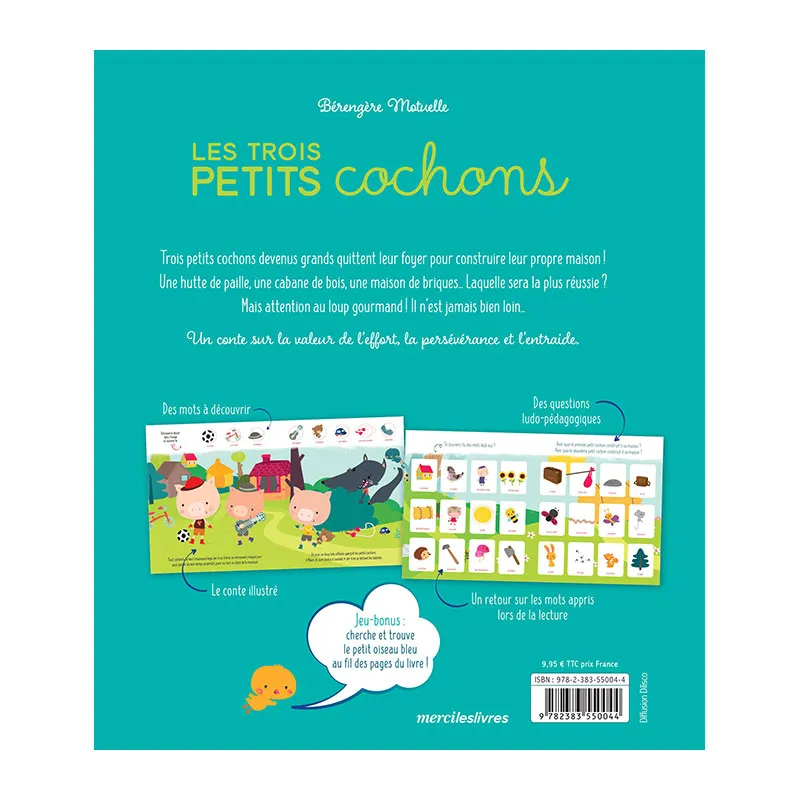 Les trois petits cochons - 3+-4