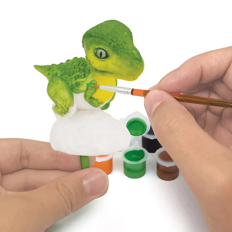 Figurine à peindre Dinos Aléatoire - 7+ - DINOSART-8