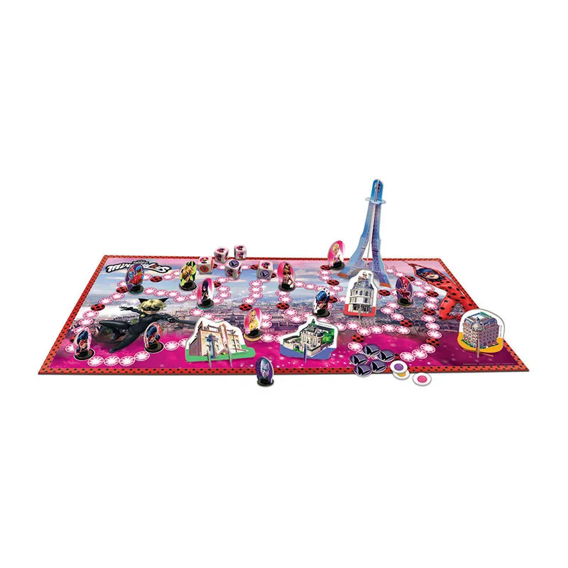 Jeu de société Miraculous À la poursuite de Papillon - 5+-1