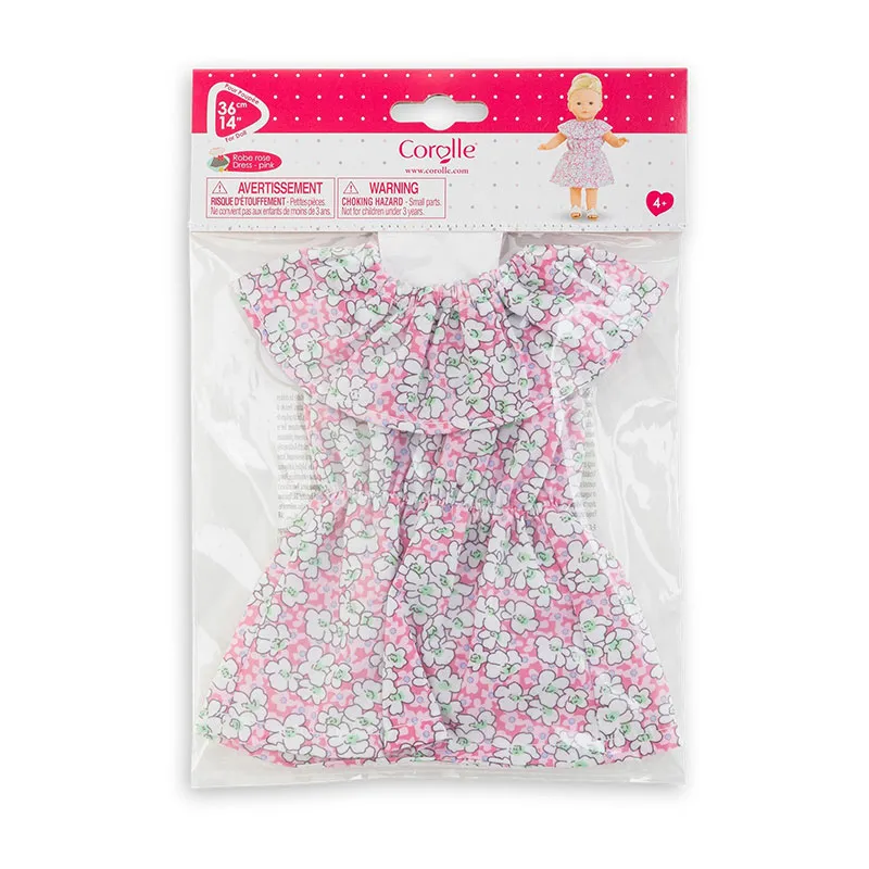 Robe fleurie poupée ma Corolle 36cm - 4+-2