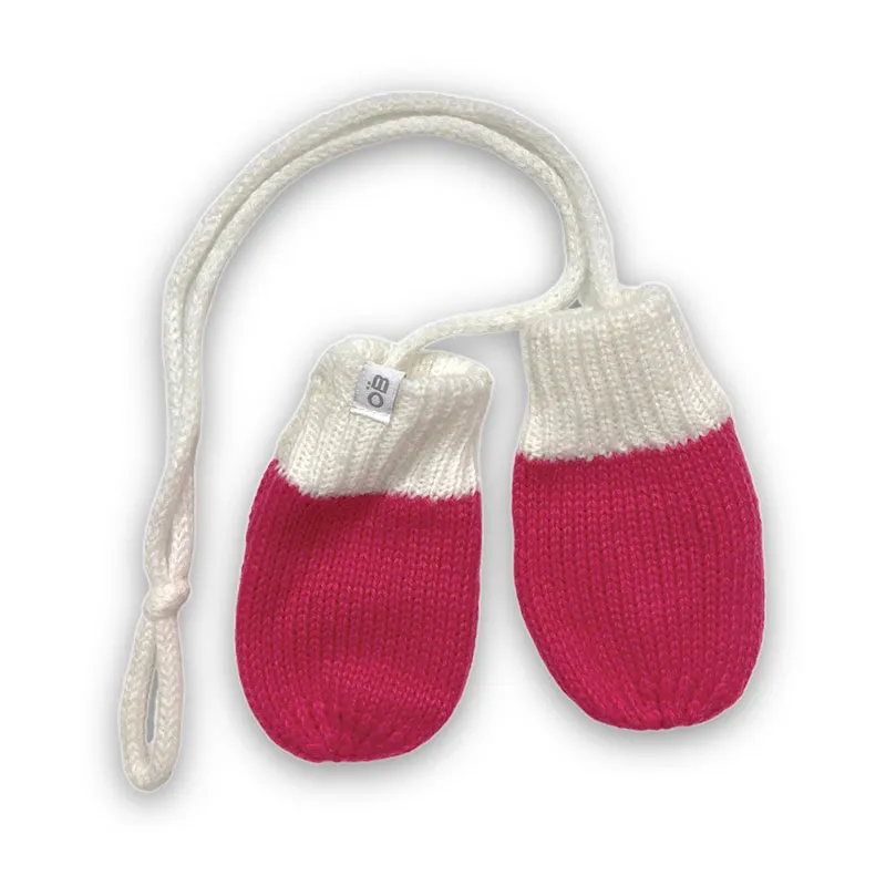 Gants / moufles - 6-12 mois - OKAIDI/OBAIBI - Rose-0