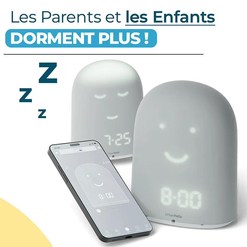 Coach Sommeil Intelligent Tout en Un - Gris Nuage-2