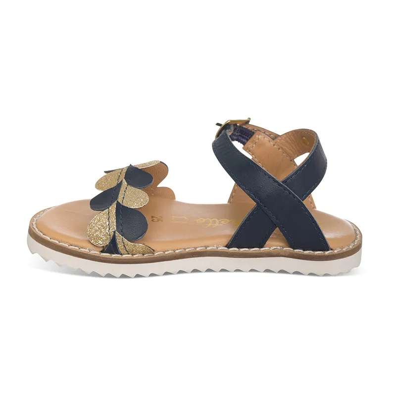 Sandales à bride Amour - Bleu-2