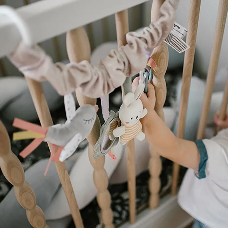 Arche de jouets pour poussette - Nature-1