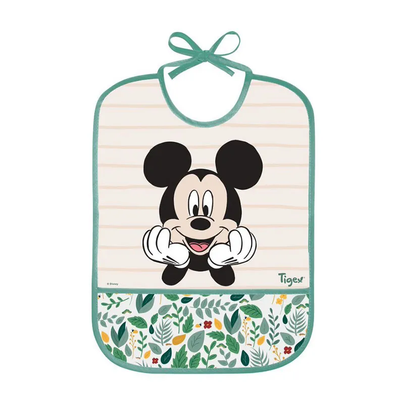 Bavoir imperméable Mickey - 6m+-0