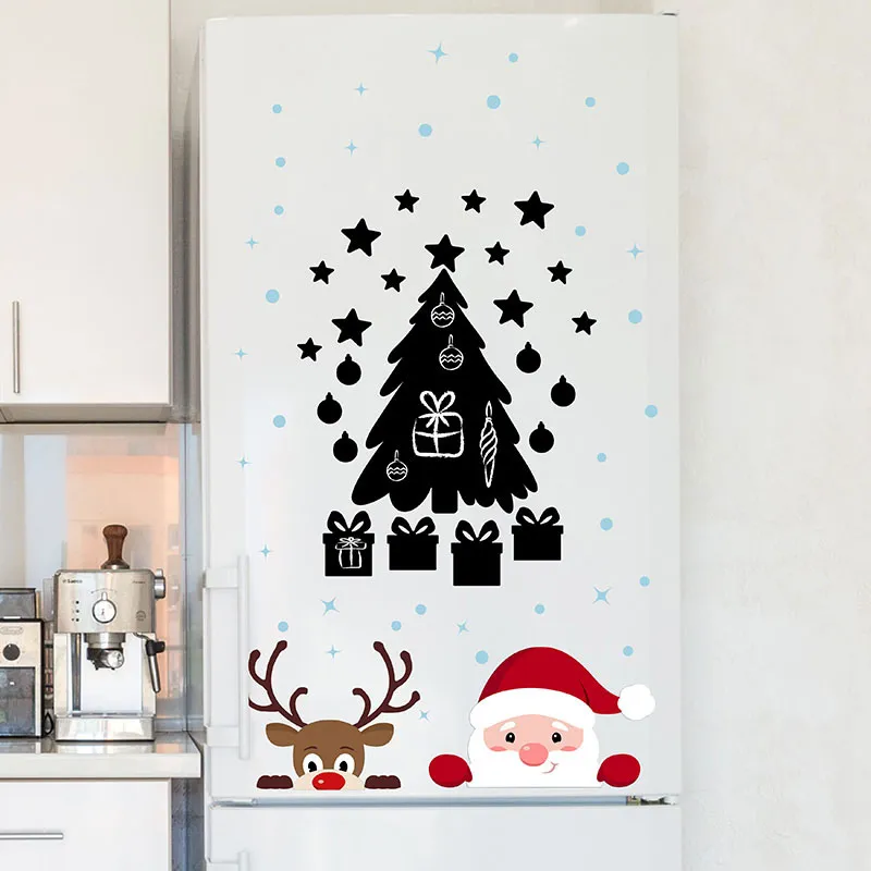 Stickers Ardoise - Père Noël & Renne + Sapin-4