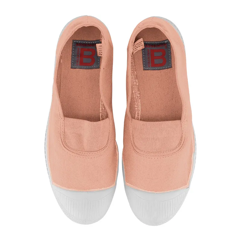 Tennis élastiques Femme - Rose-0